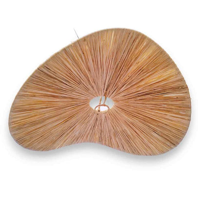 Wood Veneer Butterfly Pendant Light – Handwoven Natural Ceiling Lamp 22″